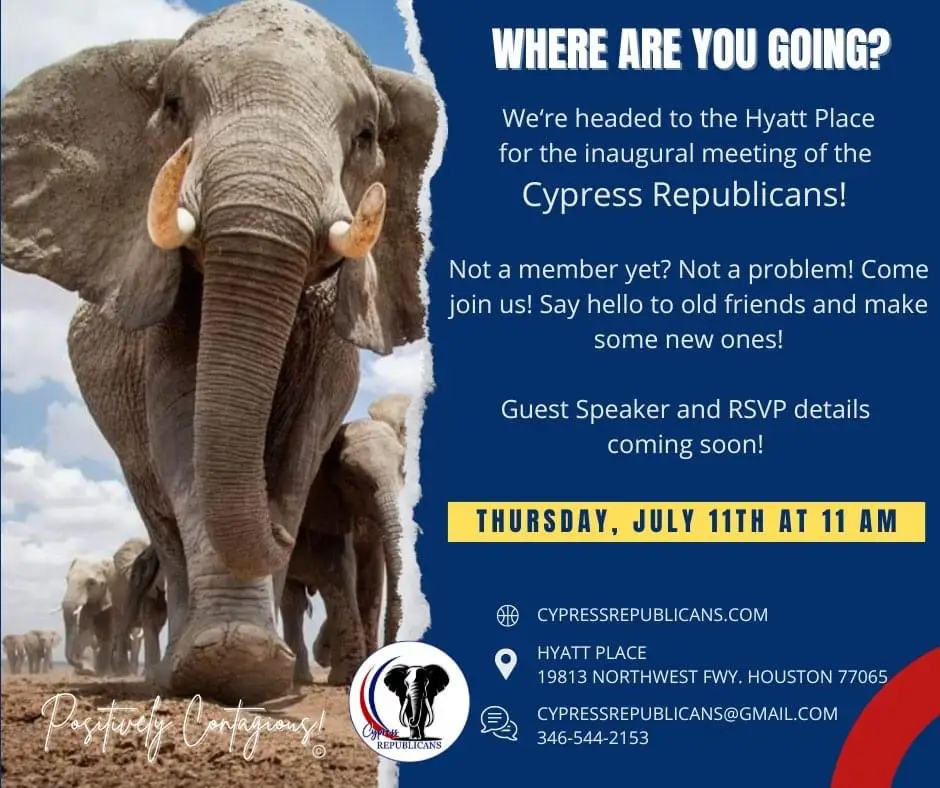 Inaugural Meeting of Cypress Republicans